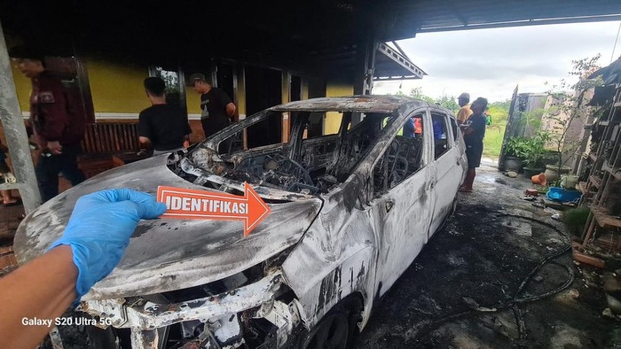 Kesal Dituduh Selingkuh, Pria di Lampung Bakar Rumah dan Mobil Istri Siri