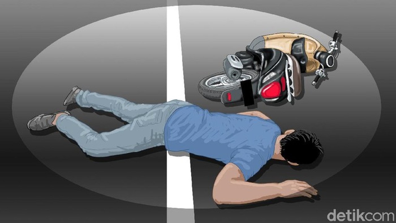 Kronologi Pemotor Tewas Terlindas Pikap di Puncak Bogor Akibat Gagal Menyalip