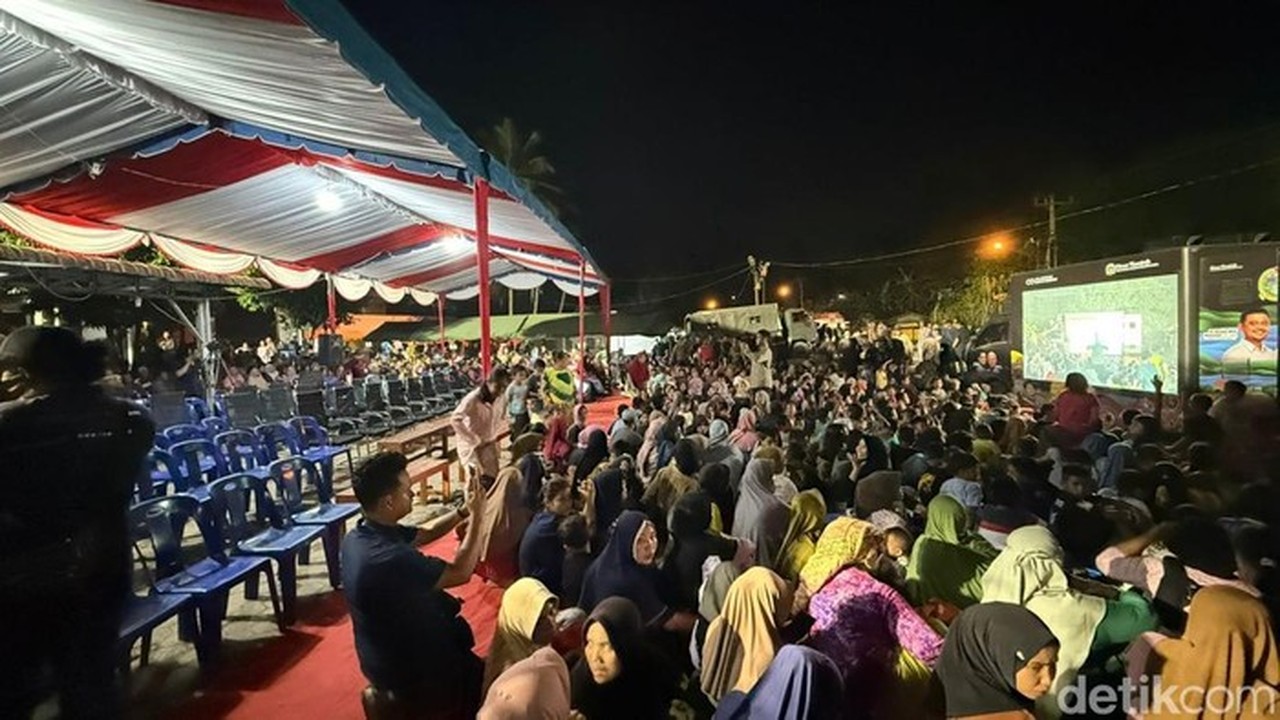 Prabowo Subianto Rayakan Malam Tahun Baru Bersama Pengungsi Tapanuli Selatan, Warga Sambut Antusias