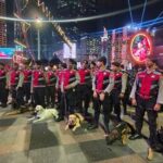 Baharkam Polri Kerahkan Unit K9 untuk Amankan Malam Tahun Baru di Bundaran HI