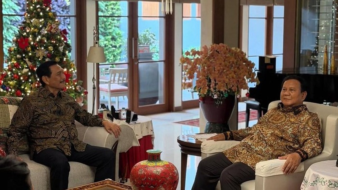 Luhut Laporkan Progres Tarif Dagang AS dan GovTech kepada Presiden Prabowo