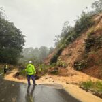 Longsor di Tapanuli Utara Tutup Jalan Lintas Tarutung-Tapanuli Tengah