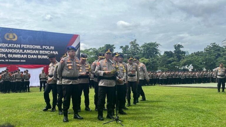 Wakapolri Tinjau Langsung Penanganan Bencana Sumatera, Fokus Pemulihan Pascabencana