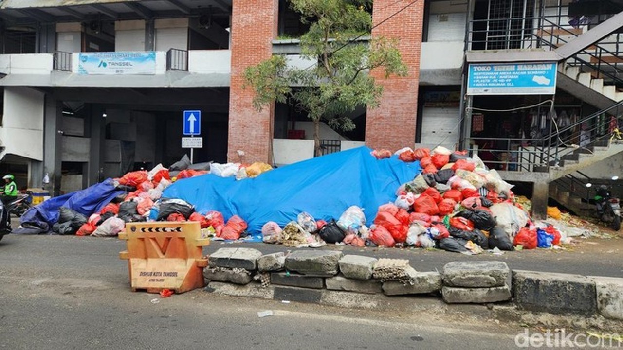 Tumpukan Sampah di Tangsel Mengkhawatirkan, Warga Khawatir Timbul Penyakit dan Gangguan Lingkungan