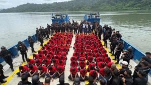 130 Napi Berisiko Tinggi Dipindahkan ke Nusakambangan untuk Perkuat Keamanan Lapas
