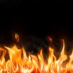 Kebakaran Landa Permukiman Padat di Samping Tol Wiyoto Wiyono KM 21.600 Pademangan