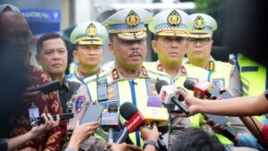 Kakorlantas Polri: Lalu Lintas Bali Padat Namun Terkendali Selama Libur Nataru