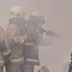 Papan Billboard Sarinah Terbakar, Diduga Akibat Korsleting Listrik