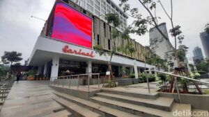 Sarinah Pastikan Operasional Normal Pasca Kebakaran Dekorasi Pita di Sudut Gedung