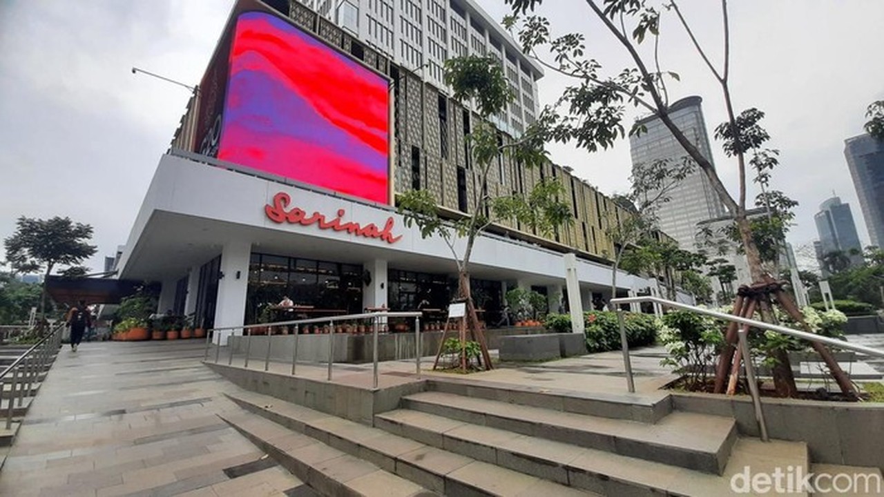 Sarinah Pastikan Operasional Normal Pasca Kebakaran Dekorasi Pita di Sudut Gedung