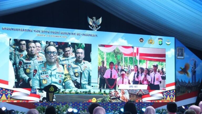 Wakapolri Dedi Prasetyo Pimpin Groundbreaking 436 SPPG, Komitmen Dukung Program Malam Bergizi Gratis