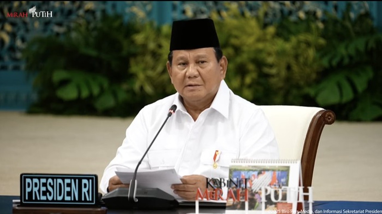 Prabowo: Natal Momentum Kasih, Ajak Perkuat Gotong Royong Hadapi Bencana Sumatera