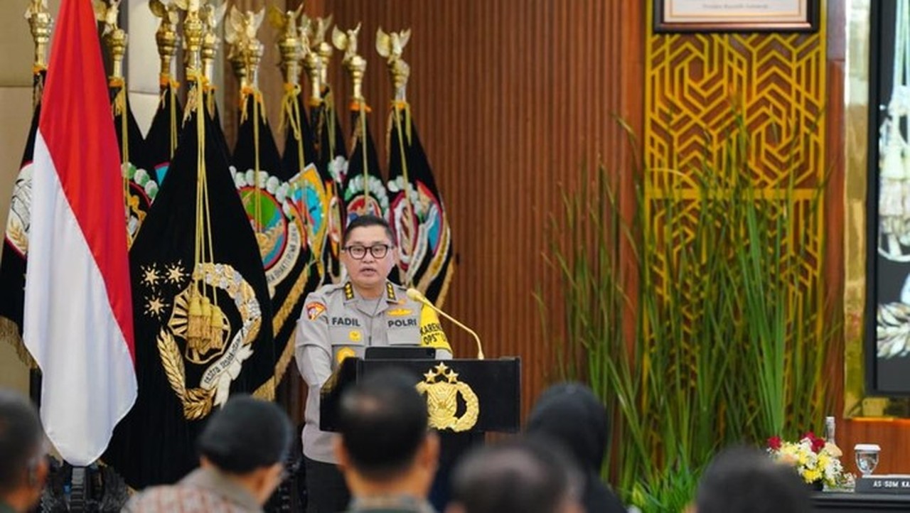 Foto: Astamaops Kapolri Komjen Fadil Imran (herianto/detikcom)