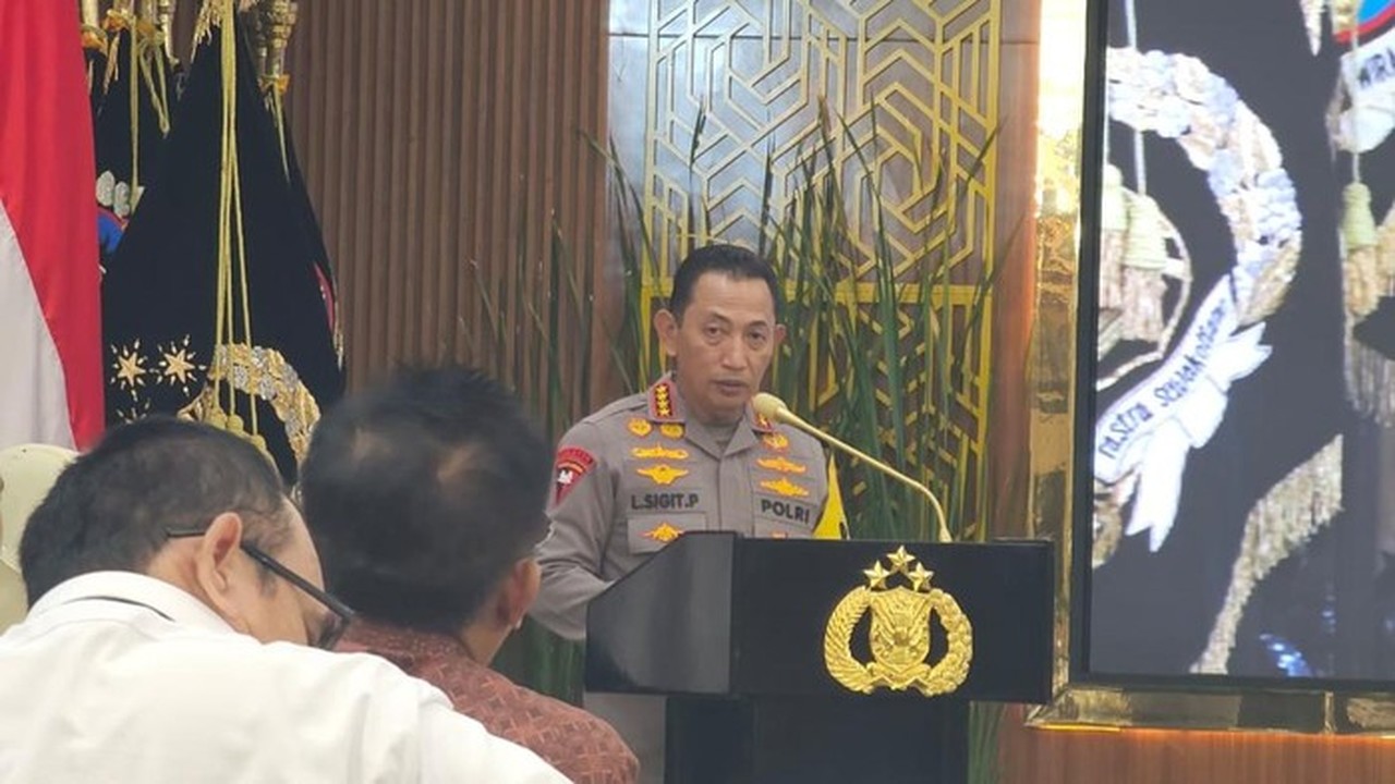 Kapolri Listyo Sigit Ingatkan Jajaran Tak Berpuas Diri Meski Raih Kepercayaan Publik Tinggi