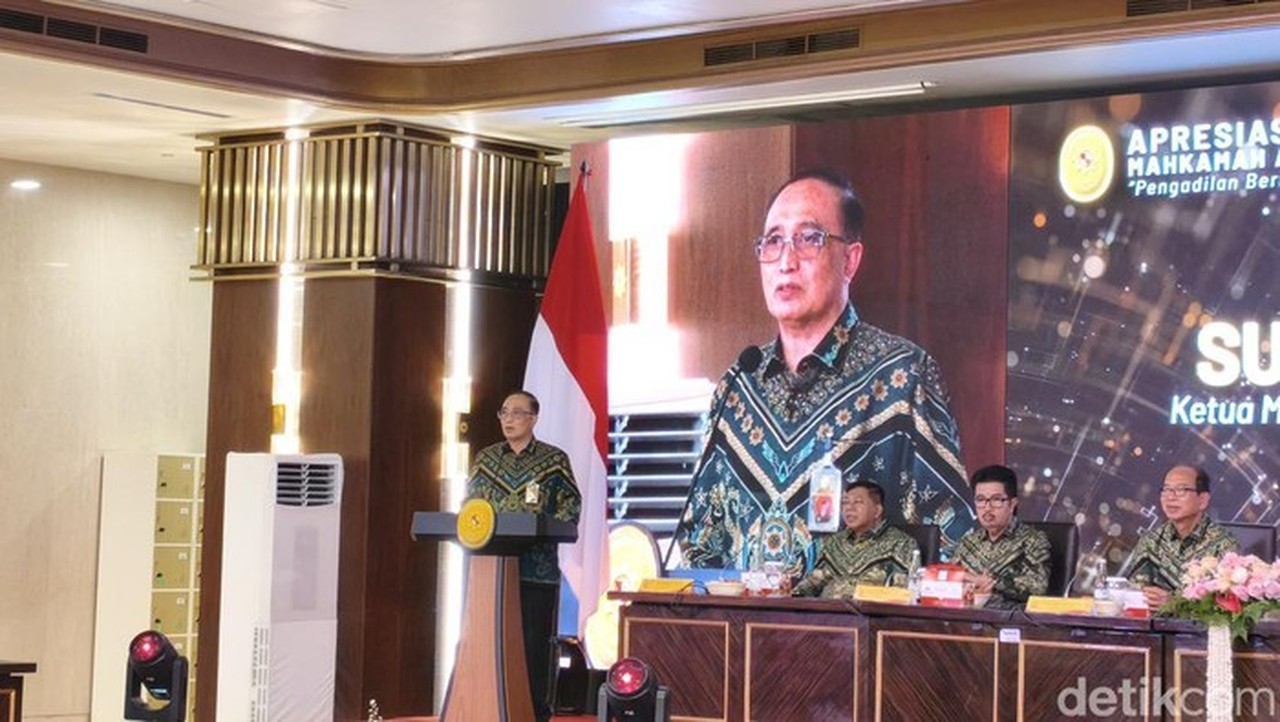Ketua MA Sunarto: Kebutuhan Hakim Mendesak, Perkara Menumpuk Tinggi di 2025