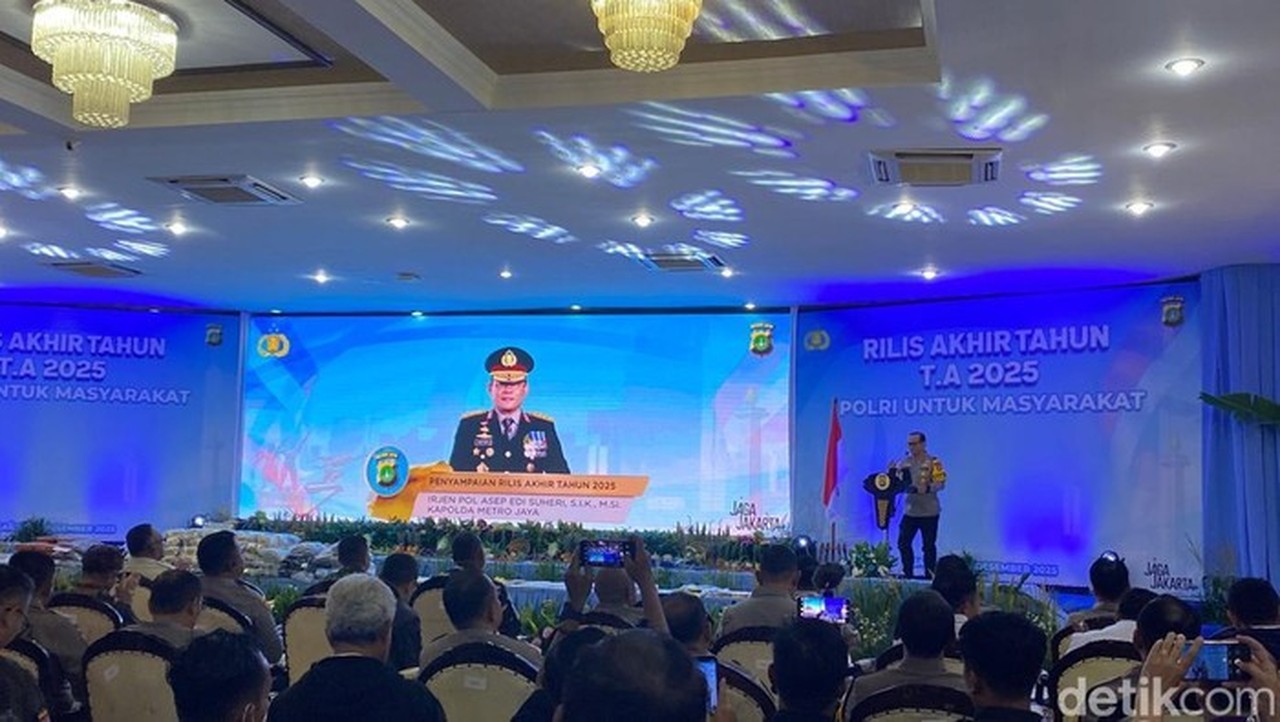 Kaleidoskop 2025: Polda Metro Jaya Ungkap Ribuan Kasus Demi Jakarta Kondusif dan Indonesia Emas 2045 Kaleidoskop 2025: Polda Metro Jaya Ungkap Ribuan Kasus Demi Jakarta Kondusif dan Indonesia Emas 2045