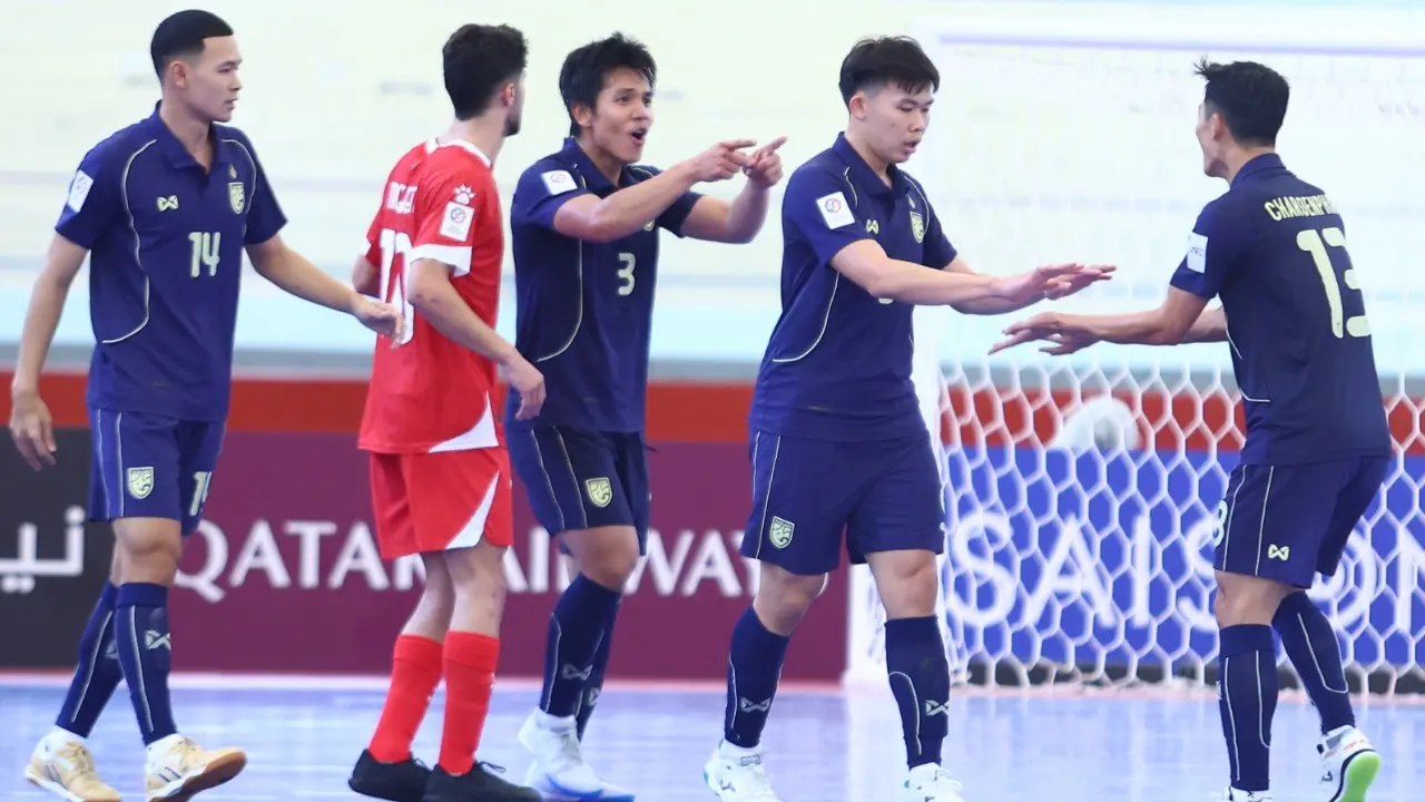 Afc Futsal Asian Cup 2026 Thailand Kalahkan Lebanon 2 0 Di Laga Pembuka