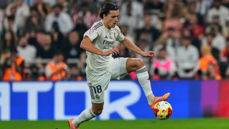 Alvaro Carreras Bertekad Tandai Final Perdananya dengan Membawa Real Madrid Juara Piala Super Spanyol