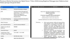 Aturan Baru SIM Card 2026 Wajibkan Scan Wajah dan Batasi 1 NIK 3 Nomor, Begini Aturan Jelasnya