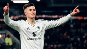 Benjamin Sesko Cetak Brace, Manchester United Ditahan Imbang Burnley 2-2 di Turf Moor