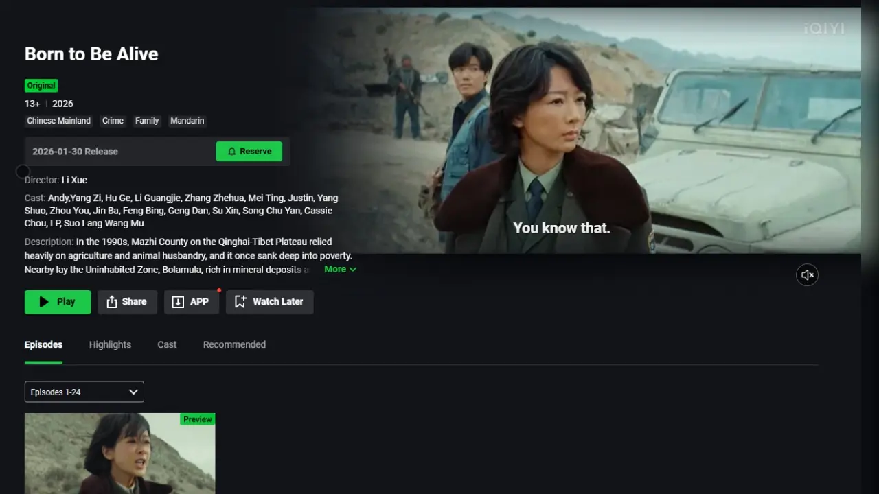 Catat 1 17 Juta Pendaftar Born To Be Alive Jadi Drama China Paling Dinanti Di Awal 2026