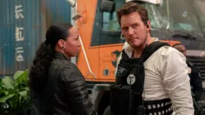 Film Mercy: Chris Pratt Berjuang Lawan Vonis Mati Hakim AI Rebecca Ferguson