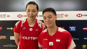 Debut di Indonesia Masters 2026, Terry Hee dan Gloria Emanuelle Widjaja Singkirkan Wakil China