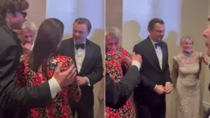 Golden Globes 2026: Viral Momen Leonardo DiCaprio ‘Dikacangin’ Ibu Jacob Elordi di Belakang Panggung