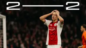 Hasil Ajax vs Go Ahead Eagles: Skor 2-2, Dean James Bantu Tim Tamu Curi Poin di Johan Cruyff Arena