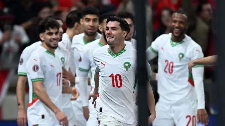 Hasil Piala Afrika 2025: Maroko Tekuk Kamerun 2-0, Brahim Diaz dan Saibari Segel Tiket Semifinal