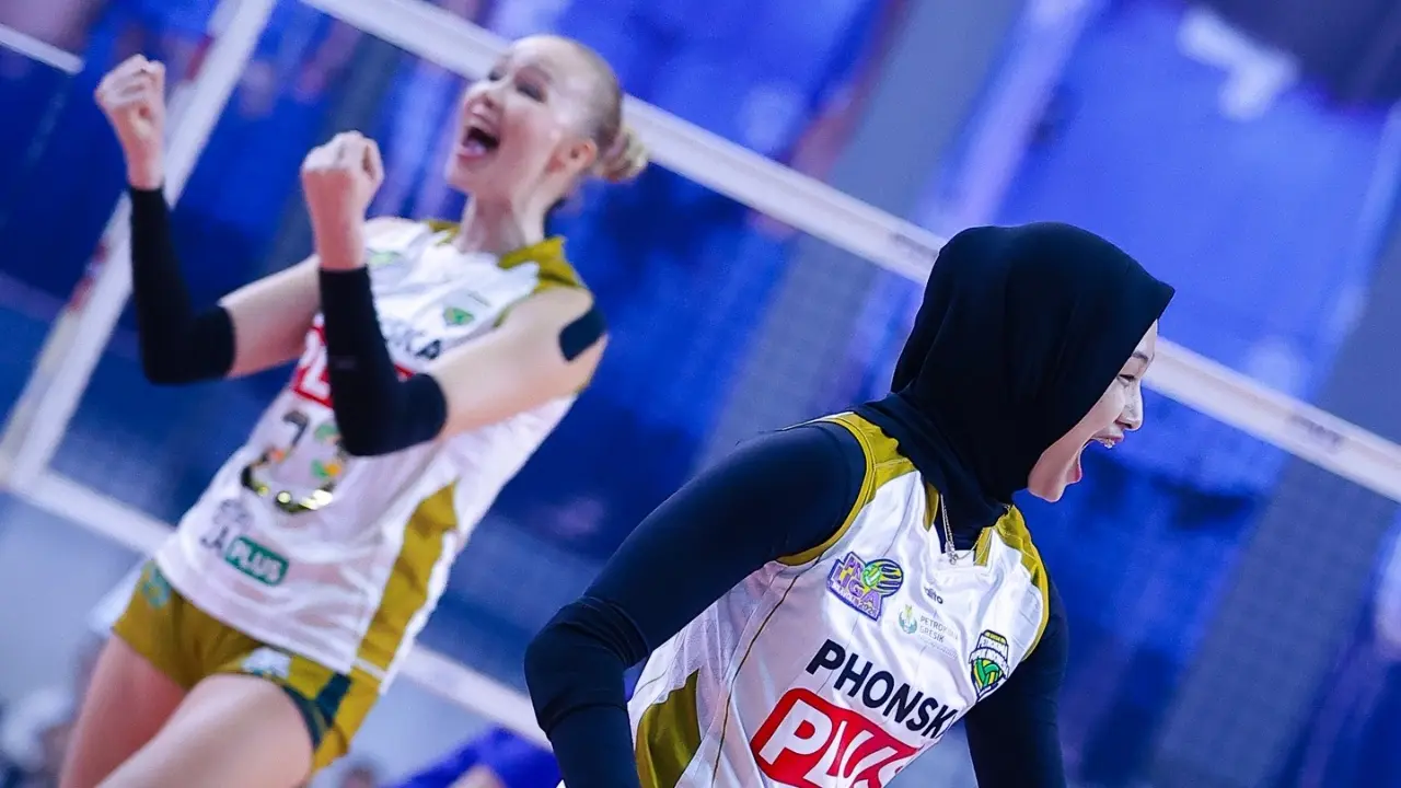 Hasil Proliga 2026 Putri Gresik Phonska Plus Sapu Bersih Laga Taklukkan Jakarta Electric Pln 3 1