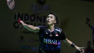 India Open 2026: Jonatan Christie Protes Dugaan Kecurangan Shuttlecock Saat Tekuk Wakil Singapura