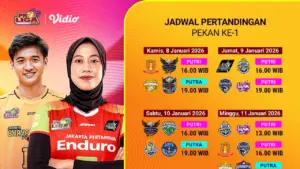 Jadwal Lengkap Proliga 2026 Pekan 1 di Pontianak: Dibuka Duel Popsivo Polwan vs Medan Falcons
