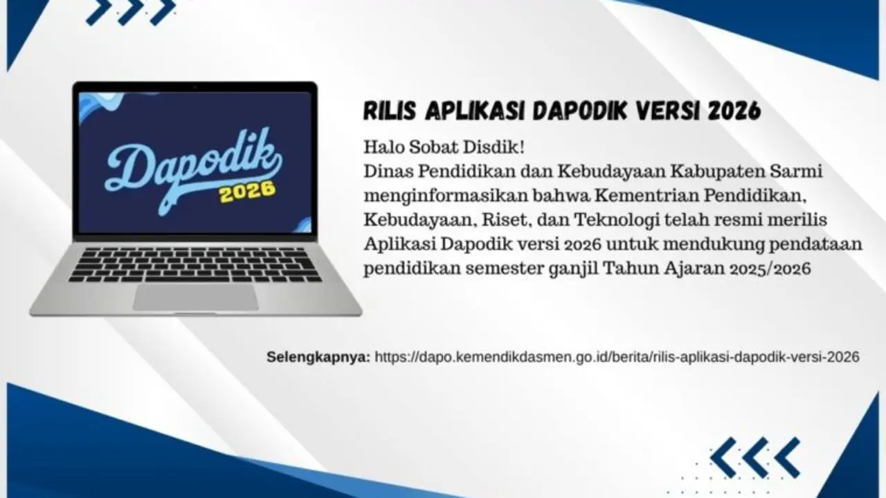 Kemendikdasmen Resmi Rilis Aplikasi Dapodik Terbaru 2026 B Sekolah Wajib Uninstall Versi Lama