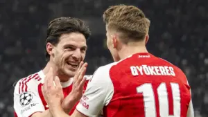 Liga Champions Matchday 7: Arsenal Sempurna, Manchester City dan PSG Kalah