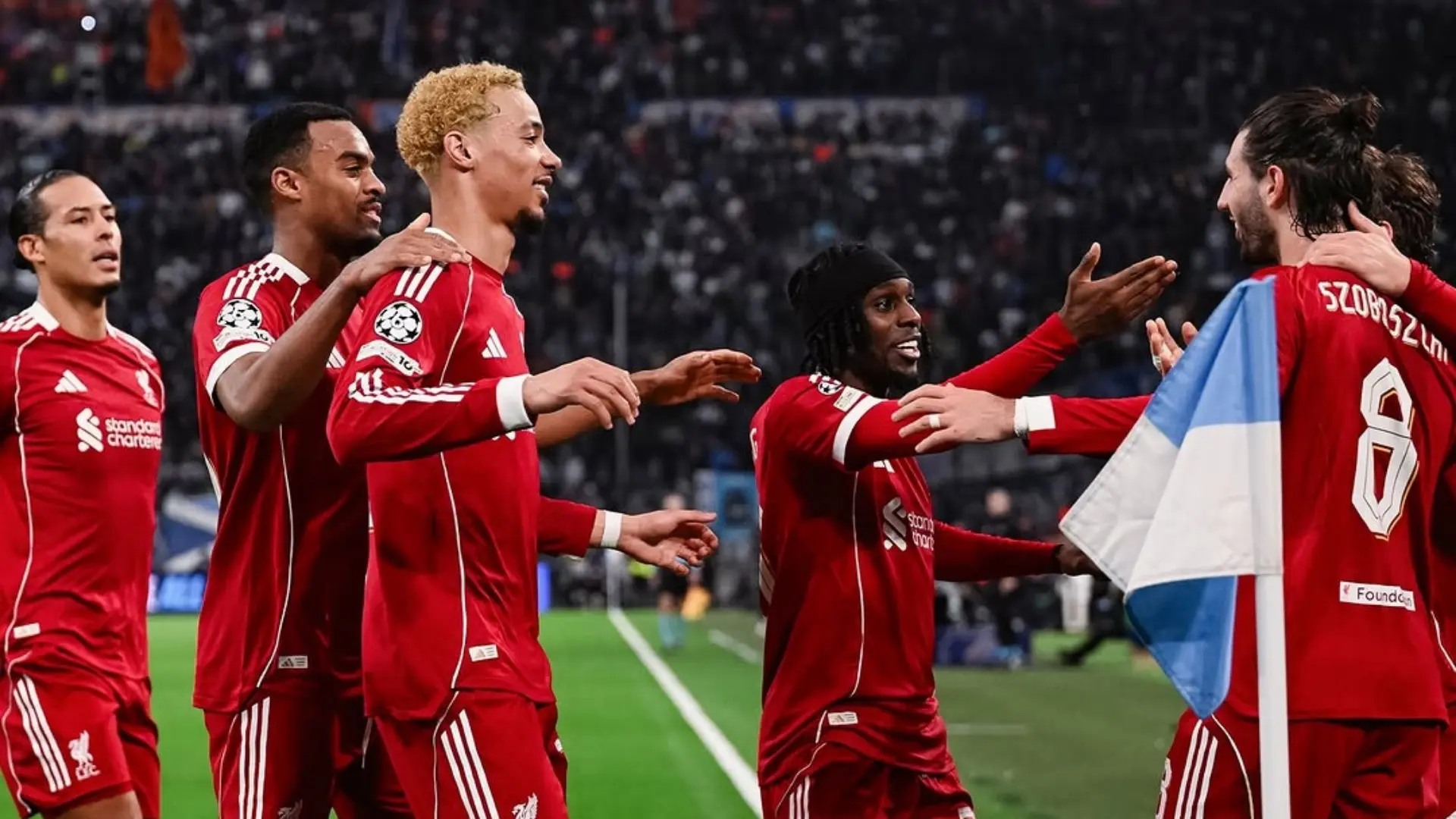Liverpool Hajar Marseille 3 0 Szoboszlai Dan Gakpo Jadi Bintang