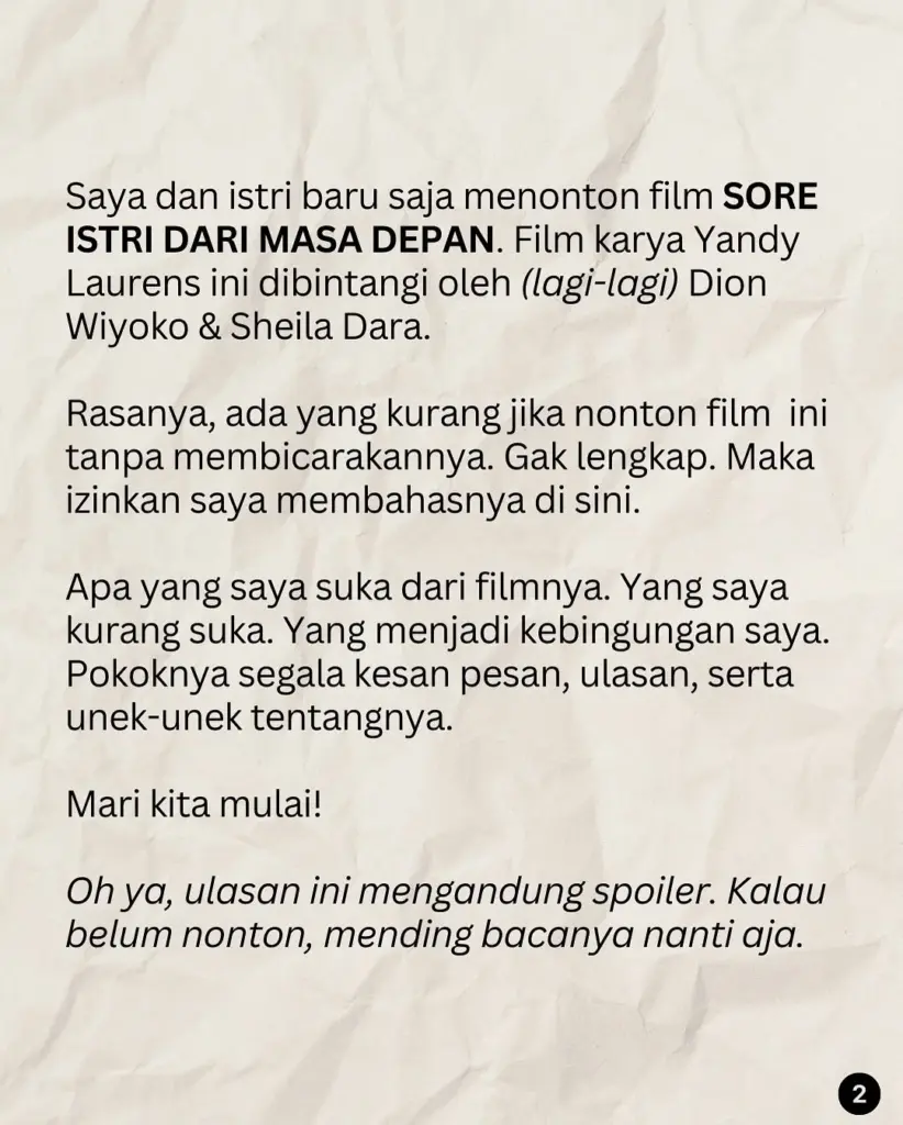 Okki Sutanto Film Sore