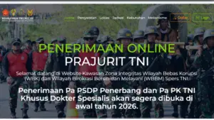 Pendaftaran Tamtama PK TNI AU 2026 Dibuka, Simak Syarat Lengkap dan Alur Seleksinya