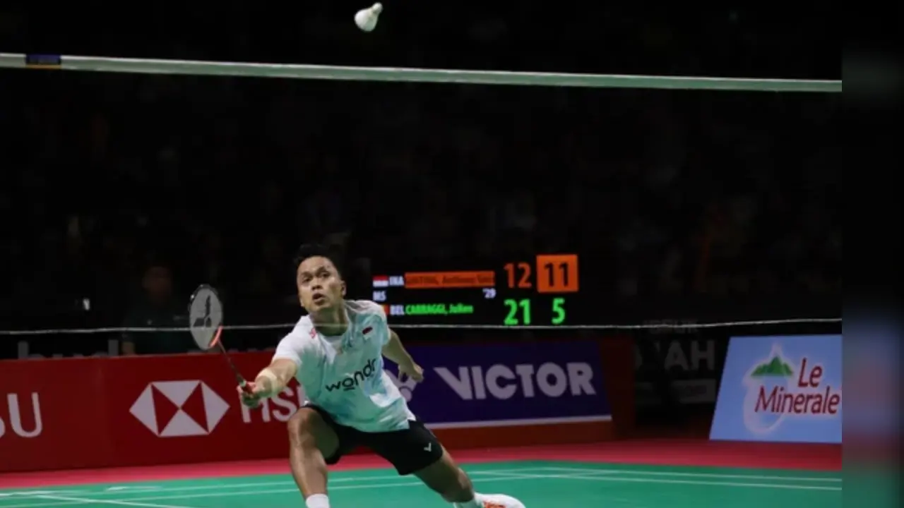 Penyebab Anthony Ginting Mundur Dari Indonesia Masters 2026 Pelatih Bukan Cedera Kambuhan