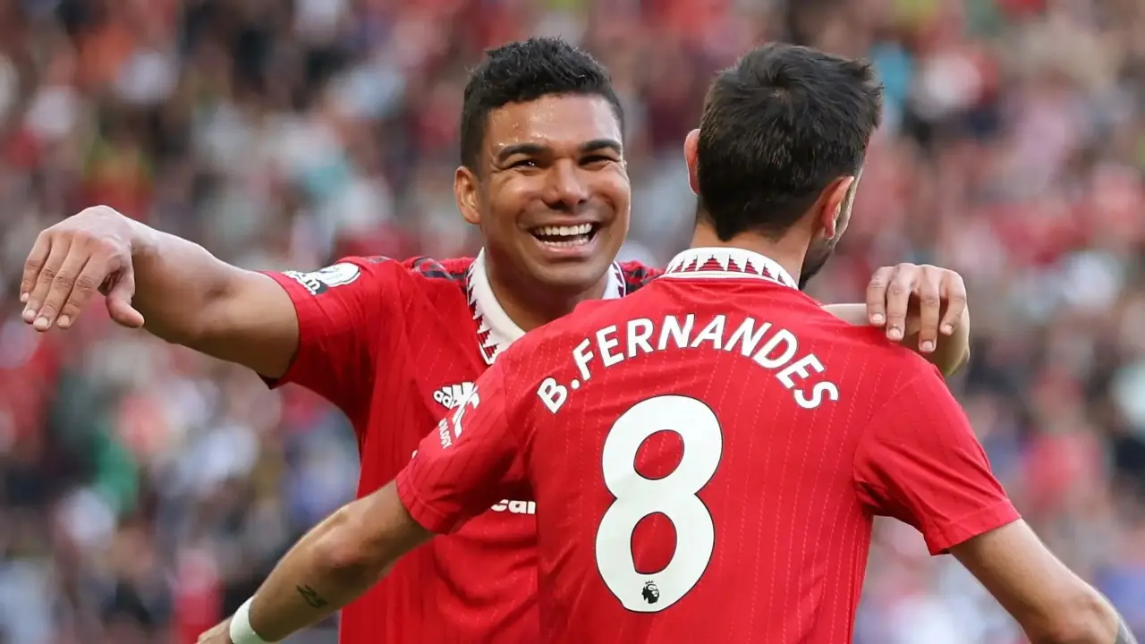 Pesan Menyentuh Bruno Fernandes Untuk Casemiro Jelang Kepergian Dari Manchester United