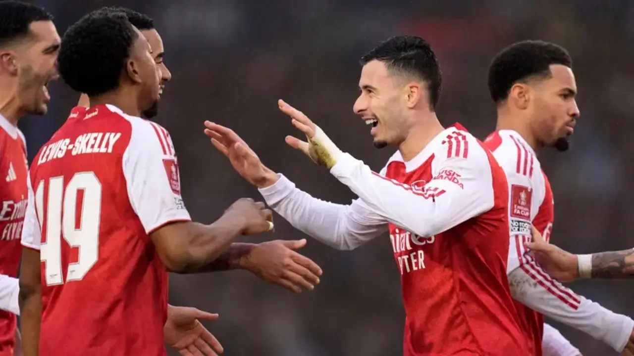 Gabriel Martinelli Menggila, Arsenal Comeback Hajar Portsmouth 4-1 di Piala FA 2025/2026