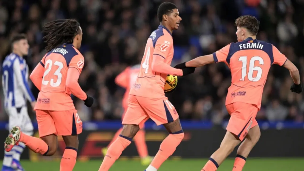 Real Sociedad Hentikan Rekor 11 Kemenangan Beruntun Barcelona Di Liga Spanyol Musim 2025 2026