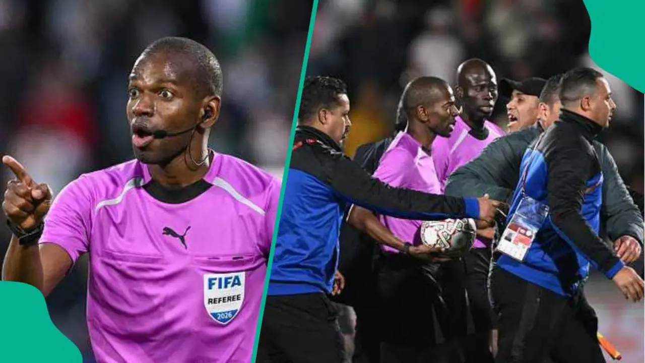 Tak Terima Kalah dari Nigeria, Skuad Timnas Aljazair Serang Wasit Issa Sy hingga Lorong Stadion