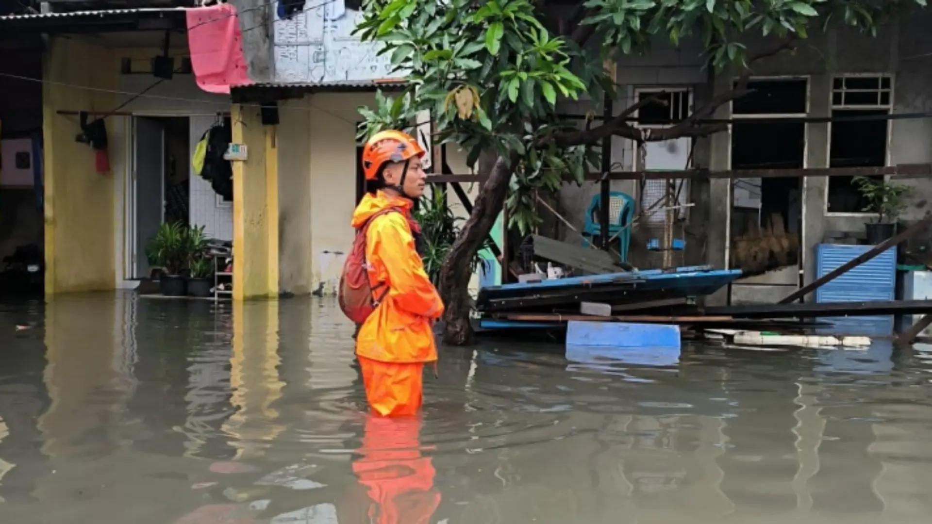 Update 10 Titik Banjir Bekasi 18 Januari Kebalen Dan Tambun Utara Siaga Satu