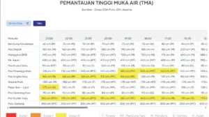 Update Banjir Jakarta: 17 RT di Jaktim dan Jaksel Masih Terendam Banjir hingga Rabu Malam