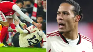 Van Dijk Kecam Aksi Martinelli Dorong Bradley: Seluruh Penggawa Liverpool Marah di Emirates