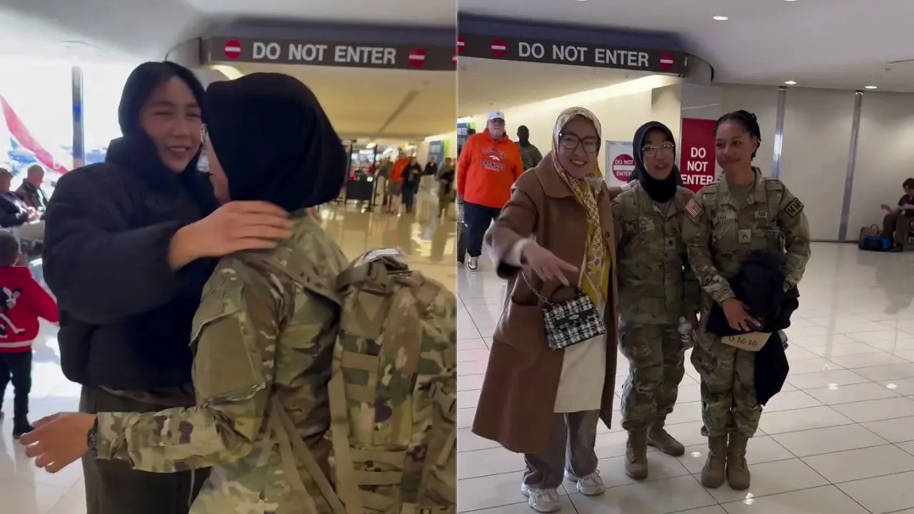 Viral Wni Berhijab Jadi Tentara As Segini Gaji Dan Tunjangan Syifa Di Garda Nasional