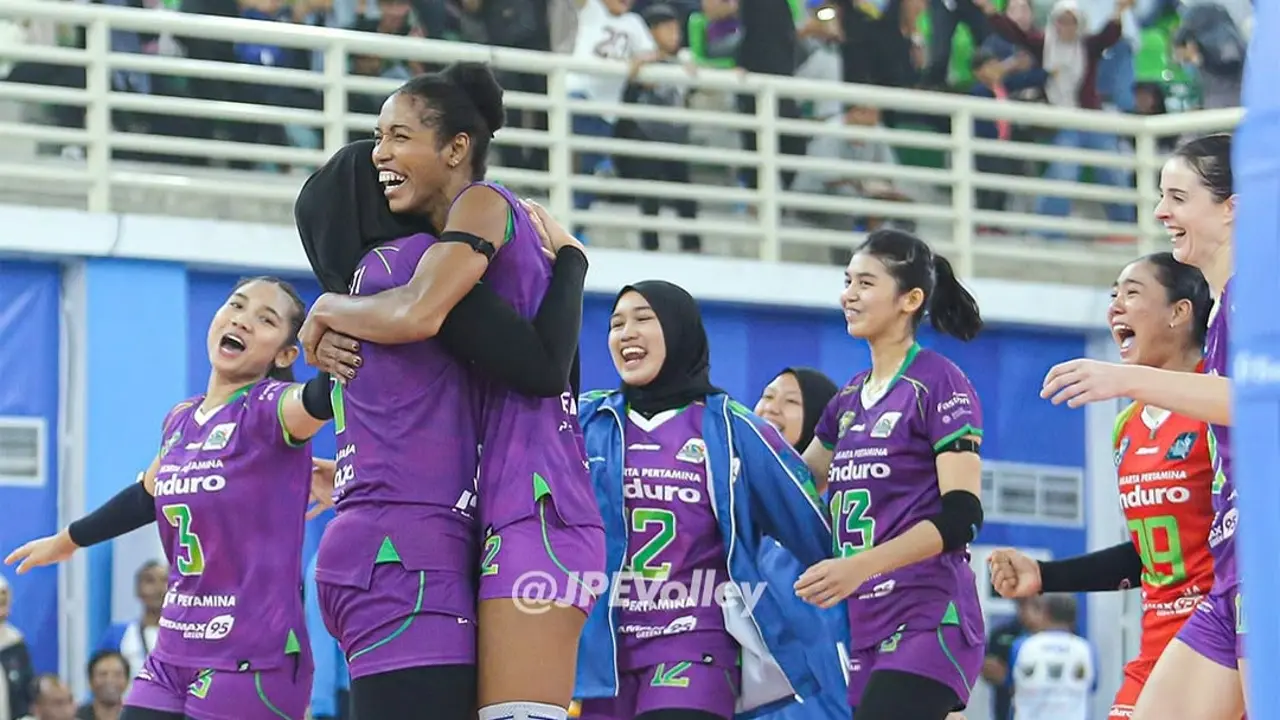 Hasil Proliga 2026 Megawati Antar Pertamina Enduro Taklukkan Livin Mandiri 3 1