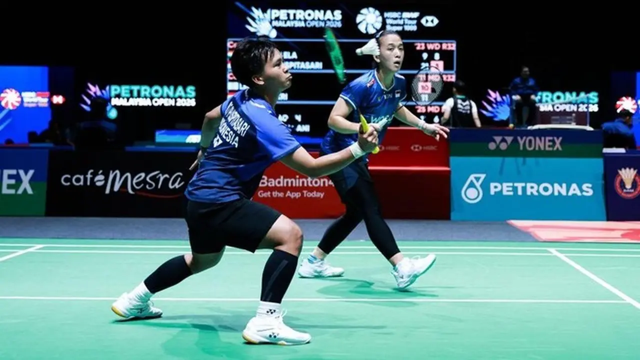 Langkah Febriana/Trias Terhenti di Perempat Final Malaysia Open 2026 Usai Takluk dari Ganda Korea Langkah Febriana/Trias Terhenti di Perempat Final Malaysia Open 2026 Usai Takluk dari Ganda Korea
