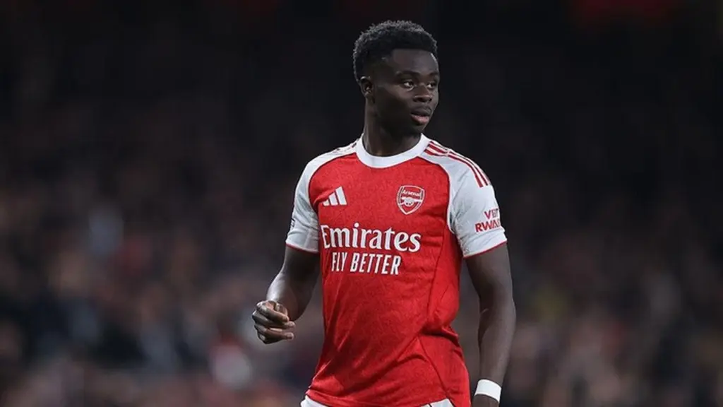 Bukayo Saka Dapat Kontrak Baru Dari Arsenal. (getty Images/james Gill Danehouse)